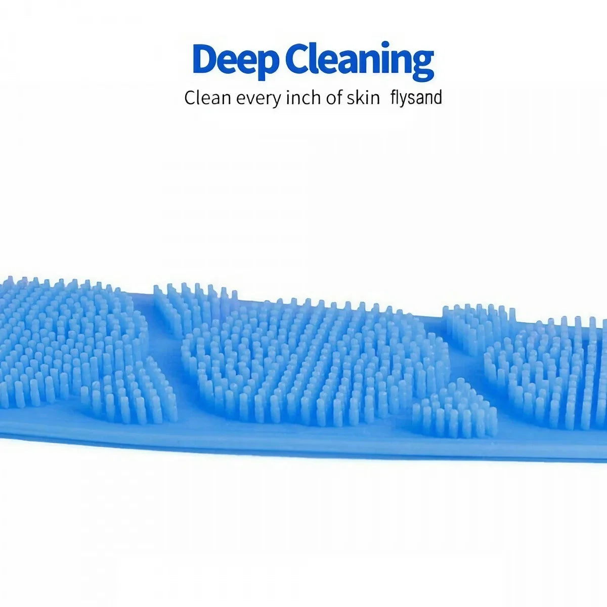 Silicone Bath Towel Massage Bath Brush Long Strip of Back Rubbing Ash Rubbing Bath with Rubbing Bath Towel