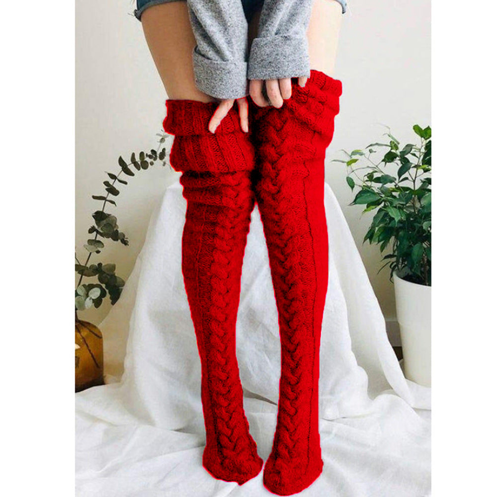 Wool Foot Warmer Stockings
