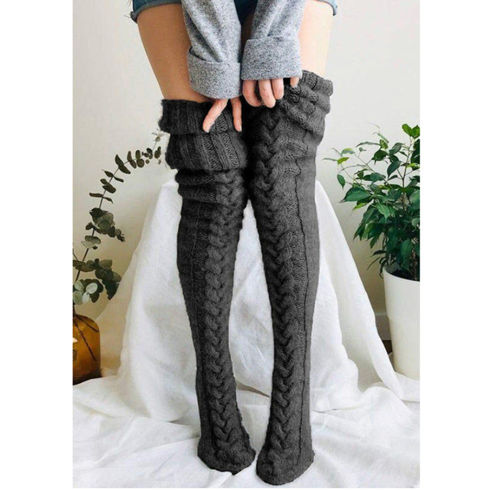 Wool Foot Warmer Stockings