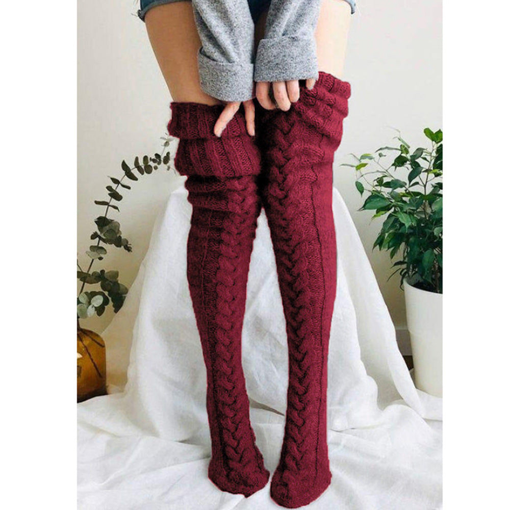 Wool Foot Warmer Stockings
