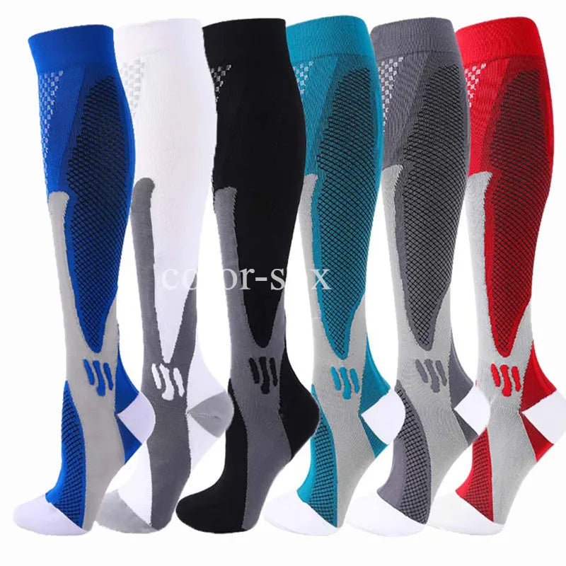 Compression Socks 20-30mmHg Pain Relief Socks Cycling Varicose Veins